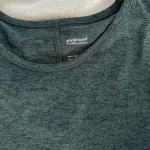 Girlfriend collective reset cropped long sleeve